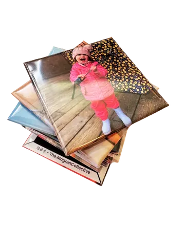 The Memories Collection - 12 Custom Photo Magnets